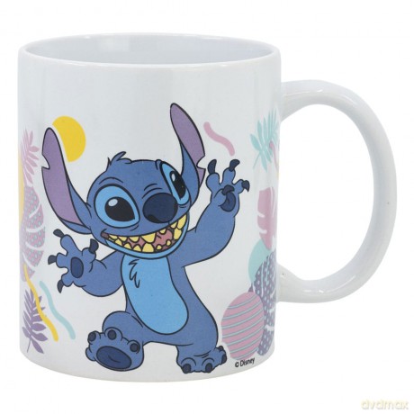 Stor Lilo & Stitch Kubek Hawaian Flower 325 ml