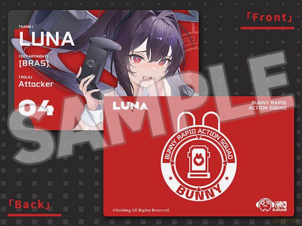 Bunny Rapid Action Squad Action Figure 1/12 Attacker Runa 16 cm