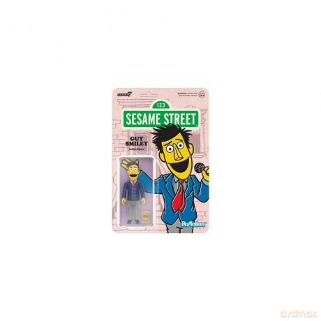 Sesame Street ReAction Action Figure Wave 02 Guy Smiley (With Bread) 10 cm