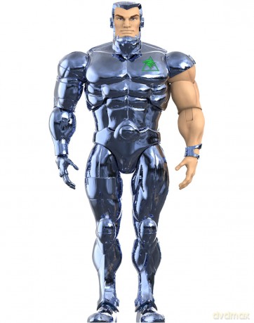 SilverHawks Ultimates Action Figure Steelwill (Toy Version Vac Metal) 18 cm