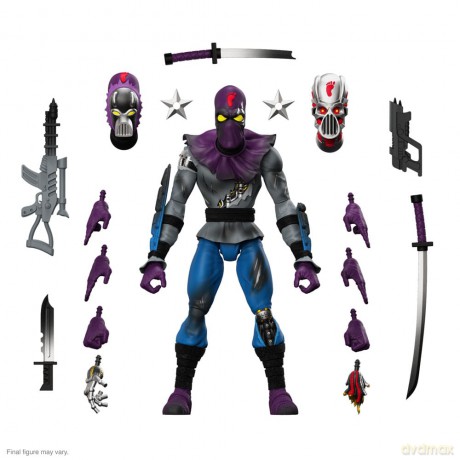 Teenage Mutant Ninja Turtles Ultimates Action Figure Foot Soldier (Battle Damaged) 18 cm