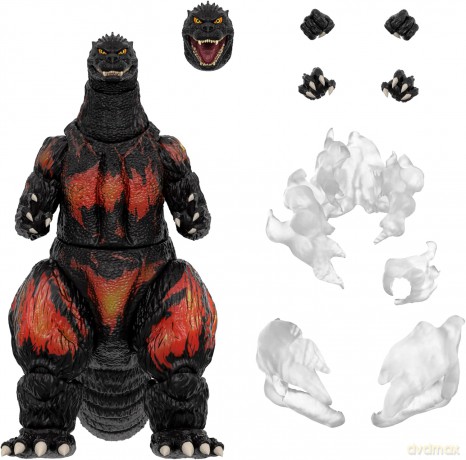 Toho Ultimates Action Figure Burning Godzilla 1995 20 cm