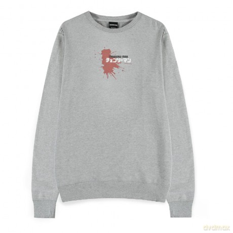 Chainsaw Man Sweater Power Grey Melange Size M