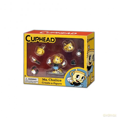 Cuphead Mini Create a Figure Figure Ms. Chalice