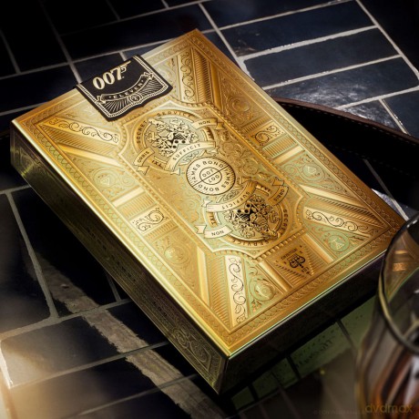 James Bond Playing Cards Box Set James Bond Gold Edition