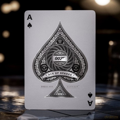 James Bond Playing Cards Silver Edition