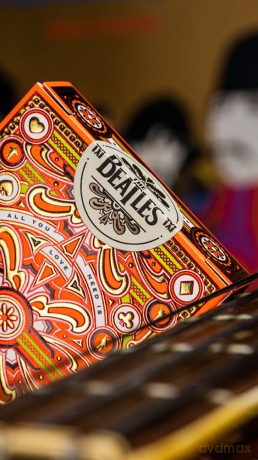 The Beatles Playing Cards Orange Version