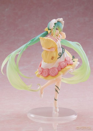 Hatsune Miku PVC Statue Hatsune Miku Wonderland Figure Sleeping Beauty Reissue 18 cm