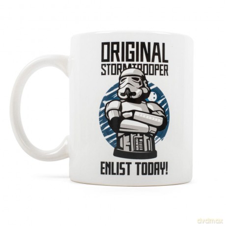 Original Stormtrooper Mug Enlist Today White