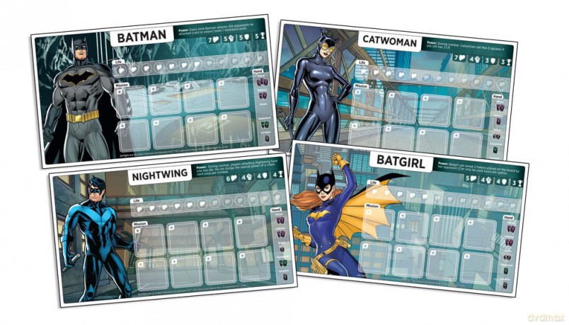 DC Comics Board Game Batman The Savior of Gotham City *English Version*