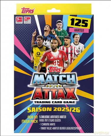 Bundesliga Match Attax Trading Cards 2025/26 Mega Pack