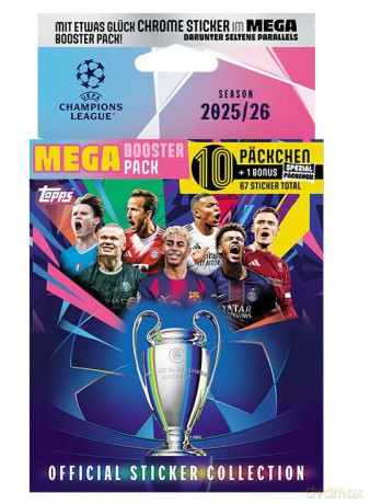 UEFA Champions League 2025/26 Sticker Collection Mega Eco Pack