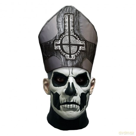 Ghost Mask with Hat Papa Emeritus II Deluxe