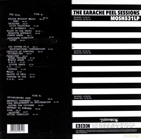Napalm Death: The Earache Peel Sessions [Winyl]