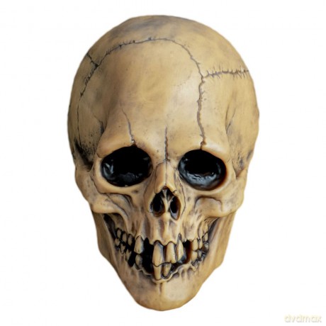 Don Post Vinyl Mask Aged Voodoo Skull