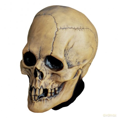 Don Post Vinyl Mask Aged Voodoo Skull