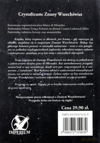 Crystalicum Znany Wszechświat - Majkowski Tomasz [KSIĄŻKA]