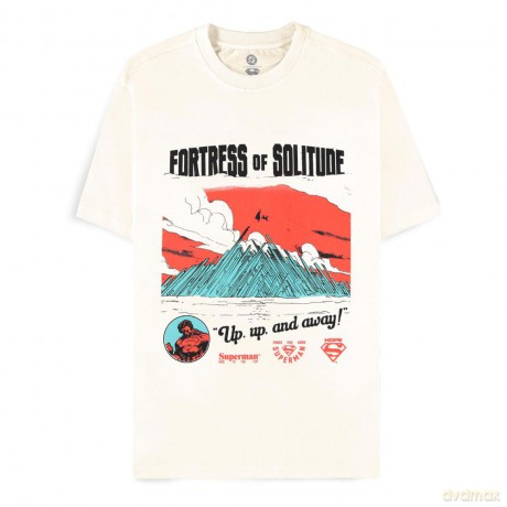 DC Comics T-Shirt Superman Fortress Size M