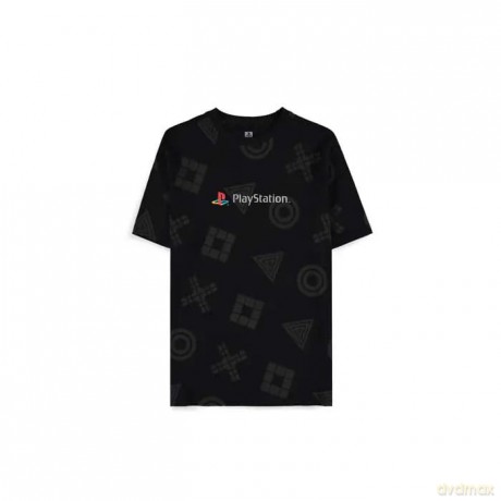 PlayStation T-Shirt Logo All Over Print Size L