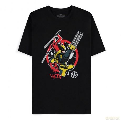 Deadpool T-Shirt DP+ Wolvie Size L