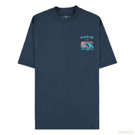 Pokémon T-Shirt Navy Vaporeon Size L