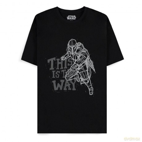 Star Wars The Mandalorian T-Shirt Mandalorian Size M