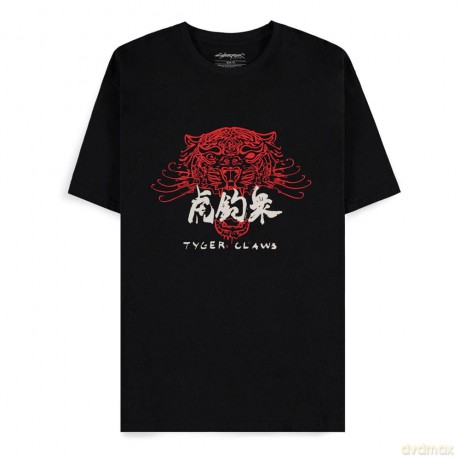 Cyberpunk 2077 T-Shirt Tiger Claws Size S