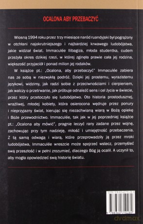 Ocalona Aby Przebaczyć - Ilibagioza Immaculee [KSIĄŻKA]