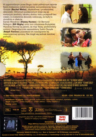 Wierny ogrodnik [DVD]