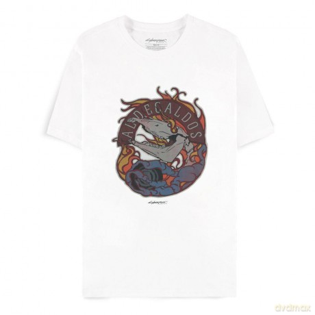 Cyberpunk 2077 T-Shirt Aldecaldos Horse skull Size S