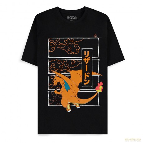 Pokémon T-Shirt Charizard Size M