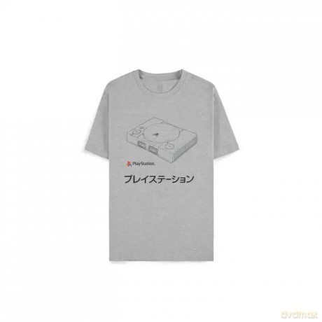 PlayStation T-Shirt O.G Console Gray Size S