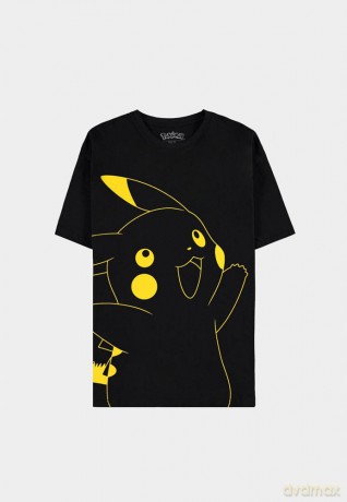 Pokemon T-Shirt Pikachu Outline Size L