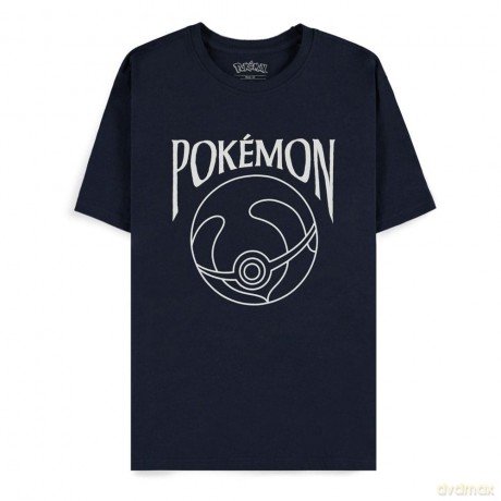 Pokémon T-Shirt Navy Heal Ball Size M