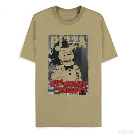 Five Nights at Freddy's T-Shirt Pizza Men's Size M