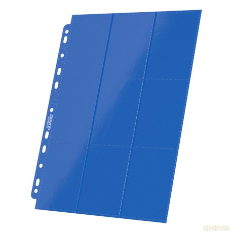 Ultimate Guard 18-Pocket Pages Side-Loading (10) - Blue