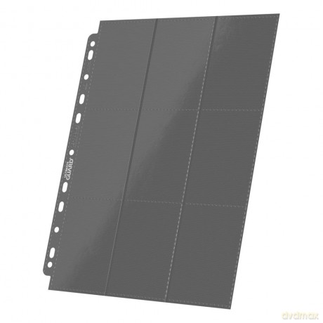 Ultimate Guard 18-Pocket Pages Side-Loading (10) - Grey