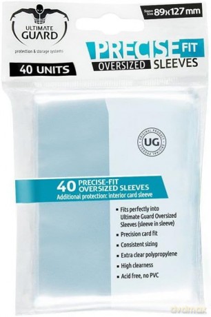 Ultimate Guard Precise-Fit Oversized Sleeves (40)