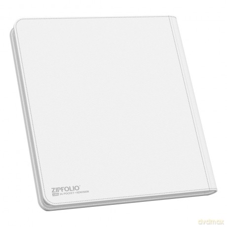 Ultimate Guard Zipfolio 480 24-Pocket Xenoskin - White