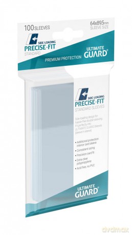 Ultimate Guard Precise-Fit Sleeves Standard Size (100) - Side-Loading