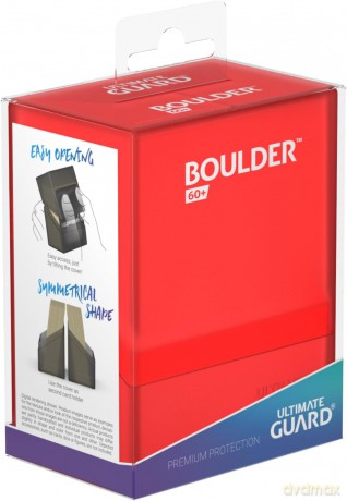 Ultimate Guard Boulder 60+ - Ruby