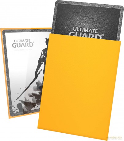 Ultimate Guard Katana Sleeves Standard Size (100) - Yellow