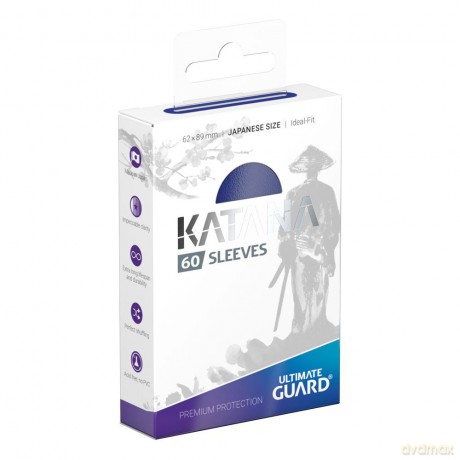 Ultimate Guard Katana Sleeves Japanese Size (60) - Blue