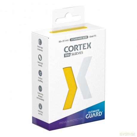 Ultimate Guard Cortex Sleeves Standard Size (100) - Yellow