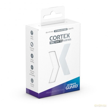 Ultimate Guard Cortex Sleeves Matte Standard Size (100) - White