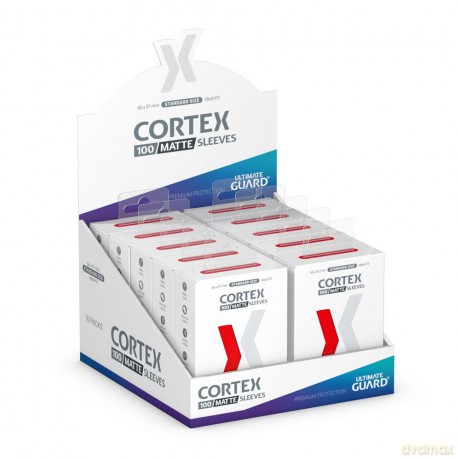 Ultimate Guard Cortex Sleeves Matte Standard Size (100) - Red