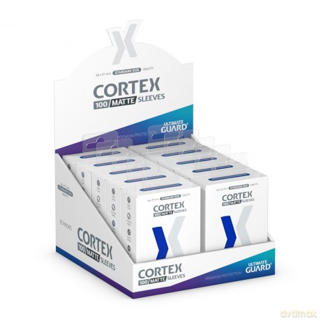 Ultimate Guard Cortex Sleeves Matte Standard Size (100) - Blue