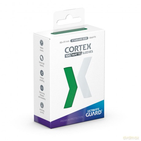 Ultimate Guard Cortex Sleeves Matte Standard Size (100) - Green