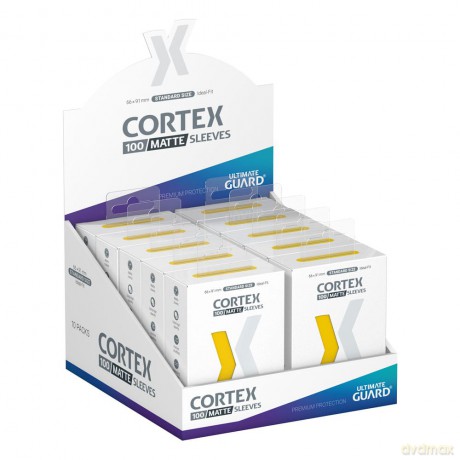 Ultimate Guard Cortex Sleeves Matte Standard Size (100) - Yellow