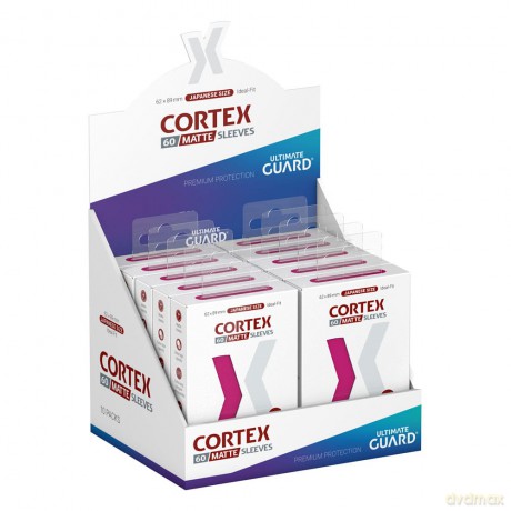 Ultimate Guard Cortex Sleeves Matte Japanese Size (60) - Pink